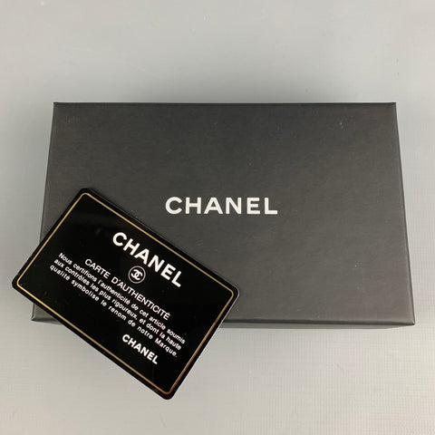 CHANEL Red Caviar Quilted Leather Zip Around Coin Purse Wallet