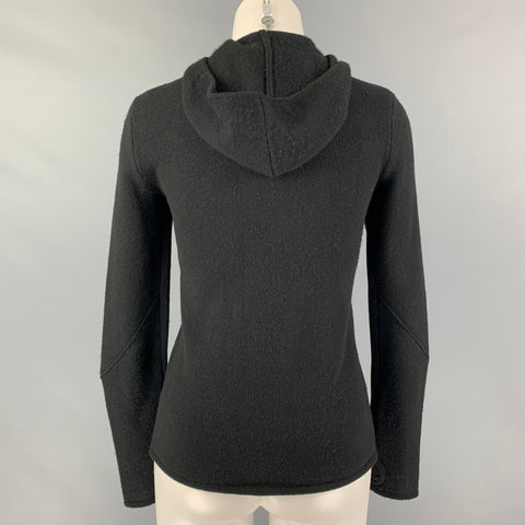RLX by RALPH LAUREN Size S Black Cashmere Knitted 1/4 Zip Pullover