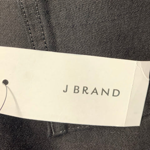 J BRAND Size 29 Black Solid Cotton Elastane Zip Fly Jeans