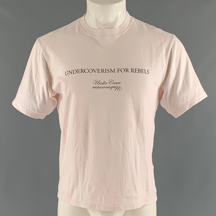 UNDERCOVER Taille M Off White Black Graphic Cotton Short Sleeve T-shirt