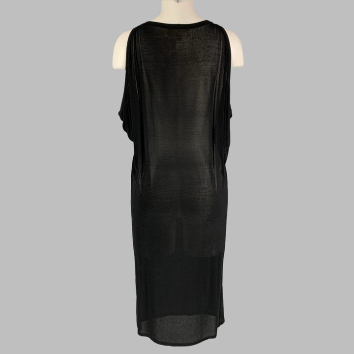 giambattista valli little black dresses GIAMBATTISTA VALLI See Through Size S Black Viscose Blend Dress