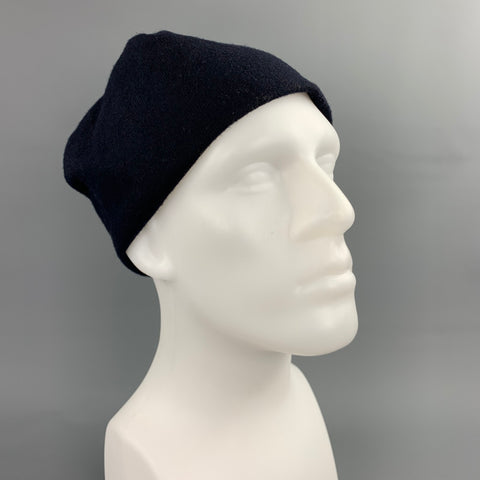 ENGINEERED GARMENTS Black Cotton Blend Beanie