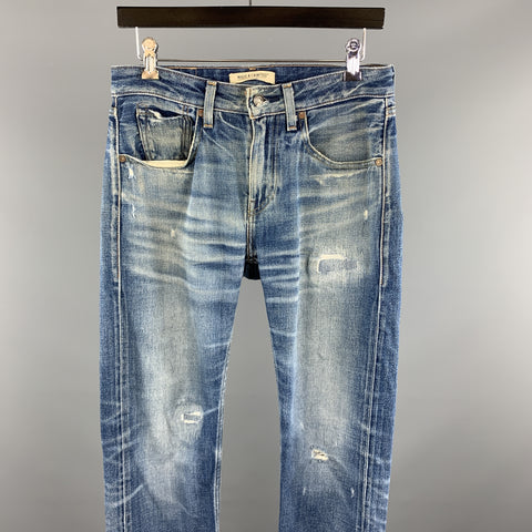 LEVI'S MADE & CRAFTED Size 29 Indigo Washed Cotton Jeans