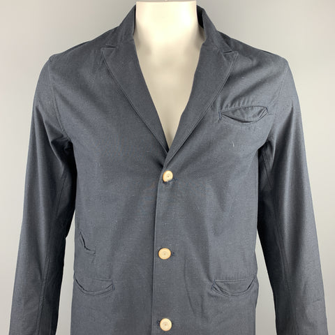 THE LOST EXPLORER Size 42 Navy Cotton Sport Coat