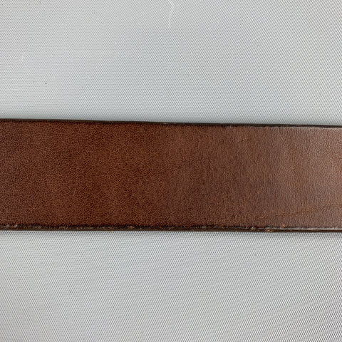 CIRCA Vacchetta Size 38 Brown Leather Belt