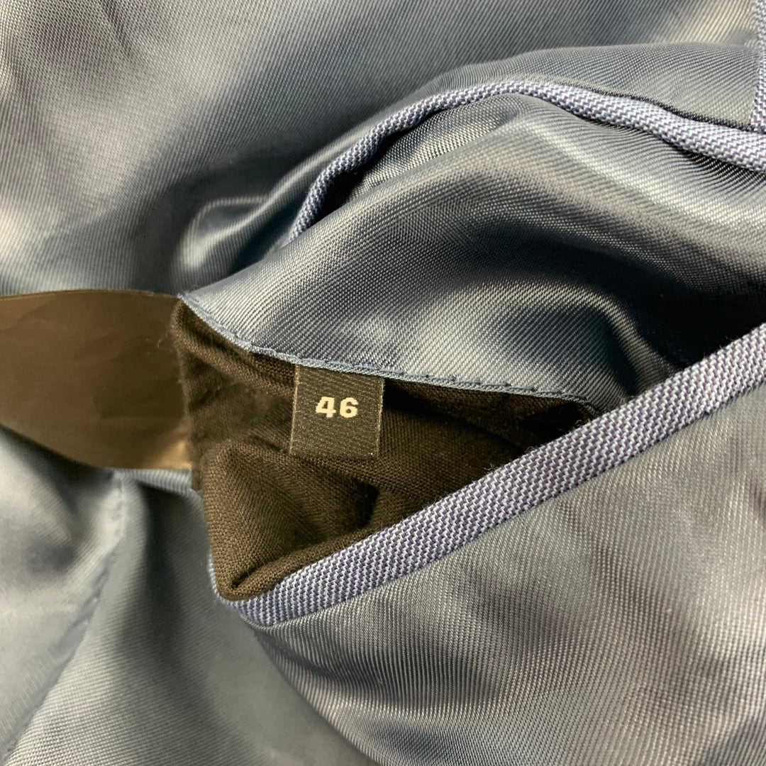 THE KOOPLES Taille de poitrine 36 Manteau de sport à revers cranté en laine bleue