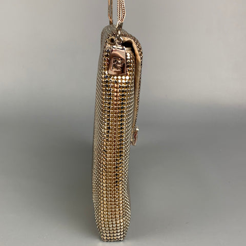 Vintage PIERRE CARDIN Silver Mesh Metal Evening Handbag