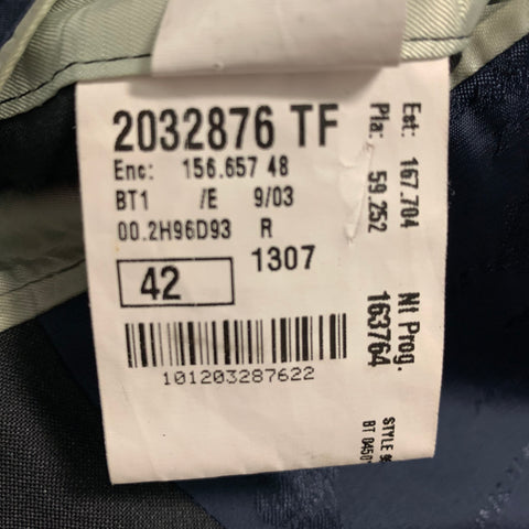 PAUL SMITH Size 42 Grey Charcoal Wool Single breasted Suit