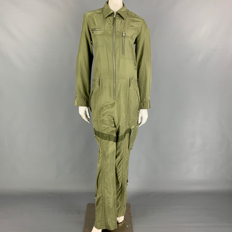 POLO de RALPH LAUREN Mono de algodón de seda musgo talla 8