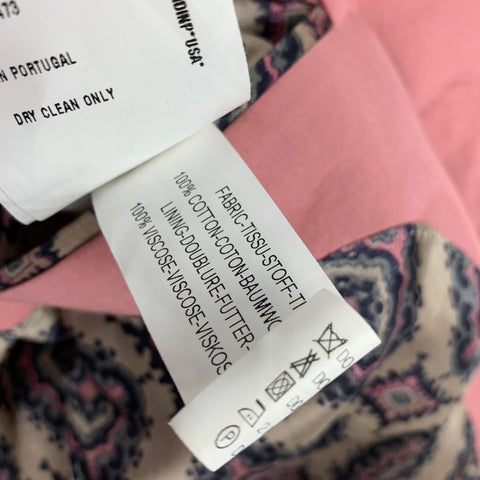 PS by PAUL SMITH Size 38 Rose Cotton Notch Lapel Sport Coat