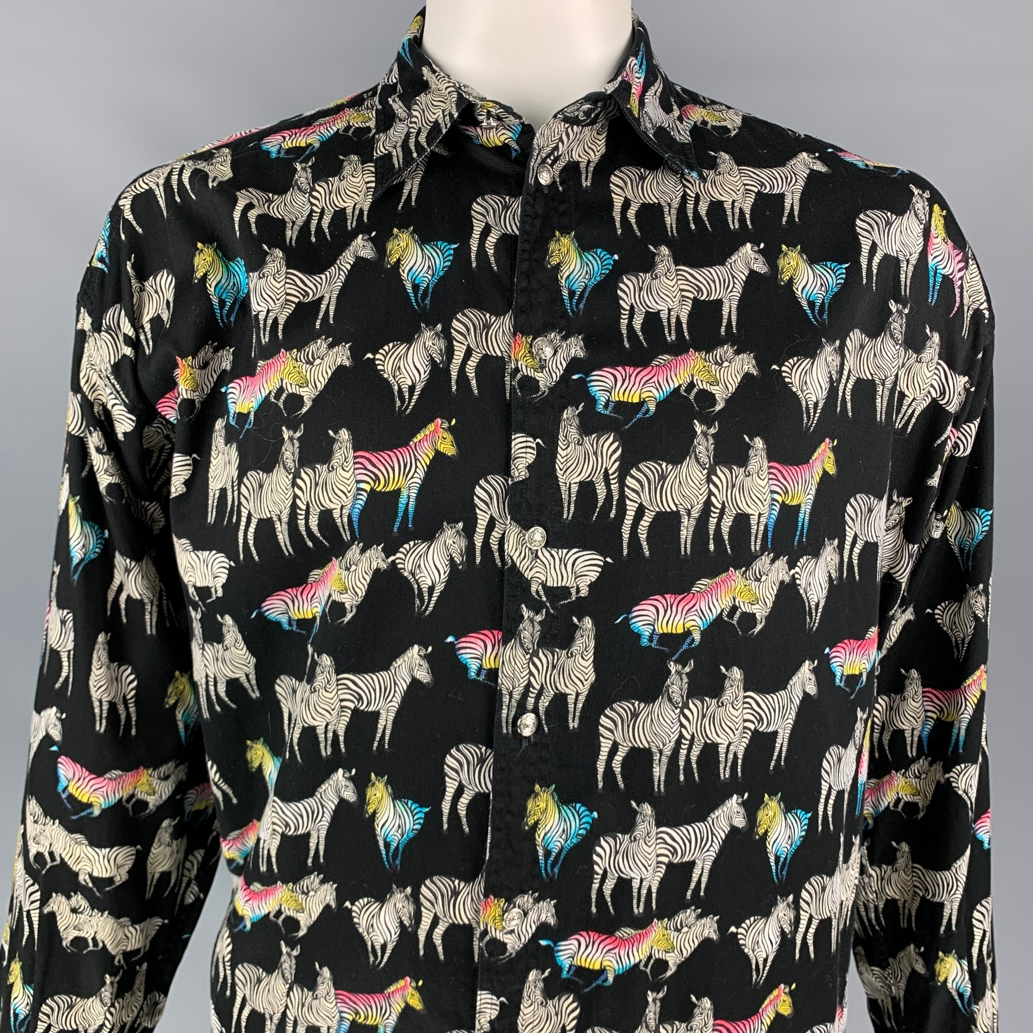 Versace zebra clearance shirt