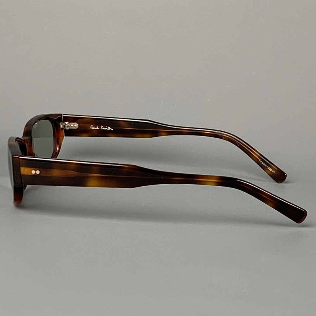 PAUL SMITH Brown Tortoiseshell Acetate Sunglasses & Eyewear