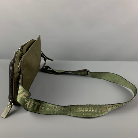 OFF-WHITE by VIRGIL ABLOH Olive Nylon Belt-Bag