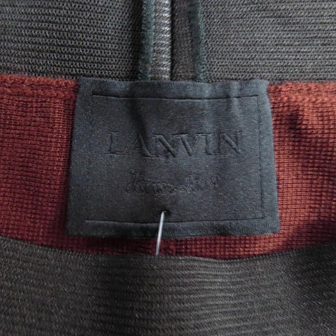 LANVIN Fall 2008 Size M Brown Wool Knit A Line Skirt Skirt