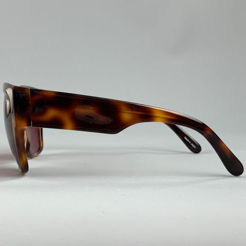 PAUL SMITH Brown Tortoise Acetate Square Sunglasses