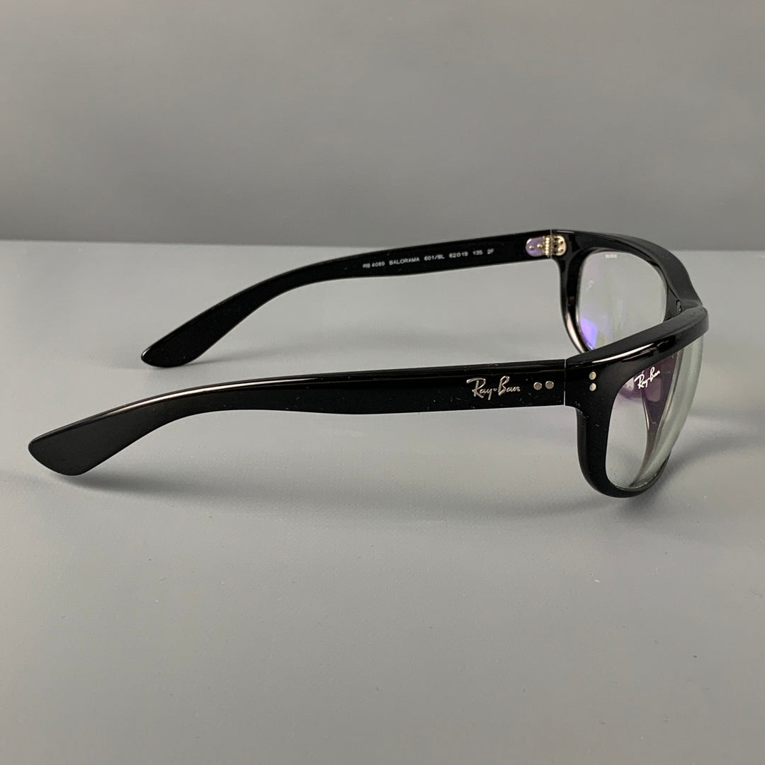 Gafas y gafas de sol de acetato negro RAY-BAN