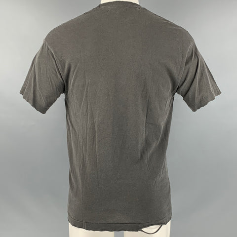 JOHN ELLIOTT Size XS Grey Distressed Short Sleeve Shirt