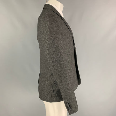 MARC by MARC JACOBS Chest Size M Charcoal Heather Wool Blend Sport Coat