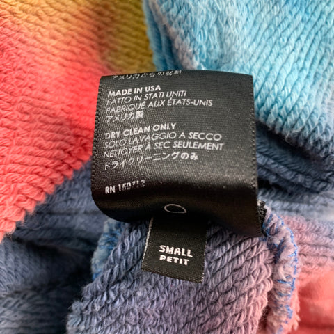 AMIRI Size S Multi-Color Tie Dye Cotton Hoodie Sweatshirt