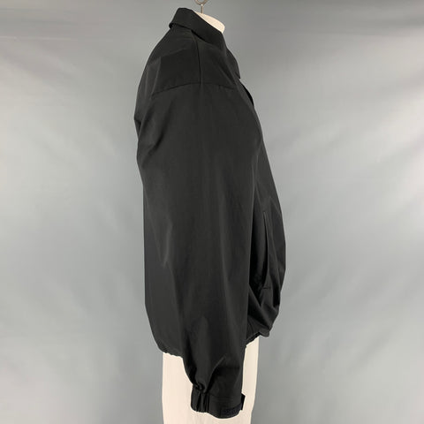 WTAPS EX_46 COLLECTION Size L Black Solid Polyester Snaps Jacket