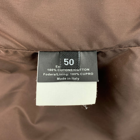 GUCCI Size 40 Khaki Cotton Epaulettes Buttoned Jacket