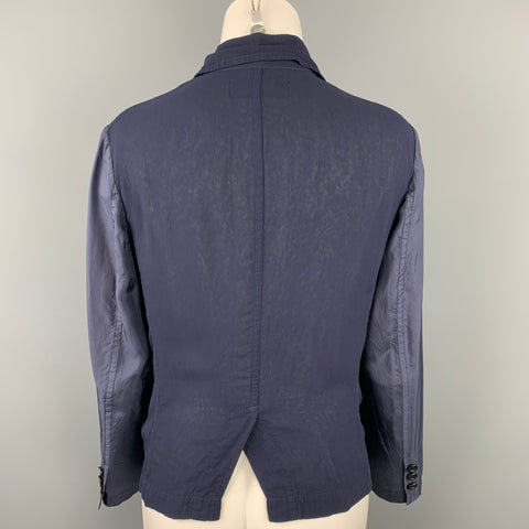 COMME des GARCONS TRICOT Taille S Veste Laine Cupro Marine