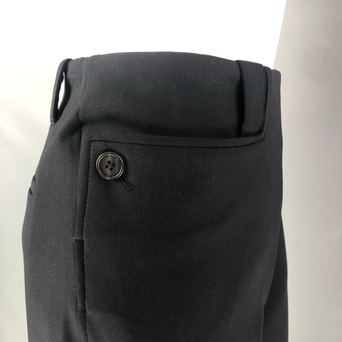 THE ROW Size 2 Black Polyamide Dress Pants