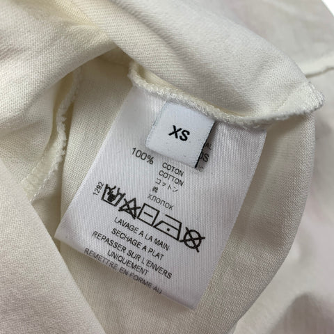 GIVENCHY Size XS White Print Cotton Mad Love T-shirt