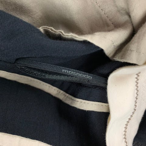 ETICHETTA TOSCANA Size 34 Black Cotton / Polyester Narrow Leg Casual Pants