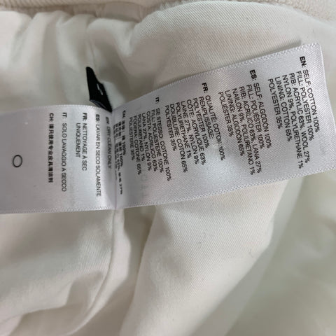 JOHN ELLIOTT Size M White Multi-Color Splattered Cotton Jacket