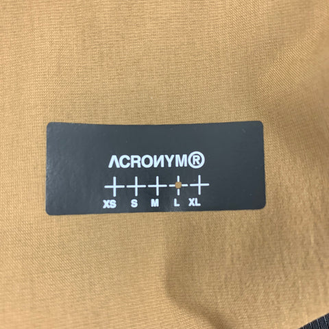 ACRONYM SS 22 Size L Coyote Polyester Zip Fly P39-M Pants