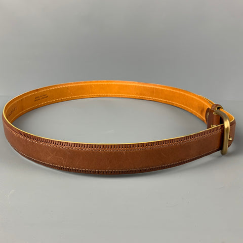 ROBERT TALBOTT Size 38 Brown Leather Belt