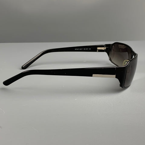 PRADA Lunettes de soleil et lunettes en métal noir