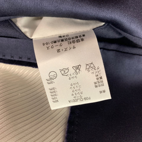 NUMBER (N)INE Size S Purple Wool Cashmere Single Button Tuxedo