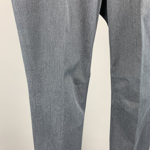 RAG & BONE Size 30 Dark Gray Solid Cotton / Polyester Zip Fly Casual Pants