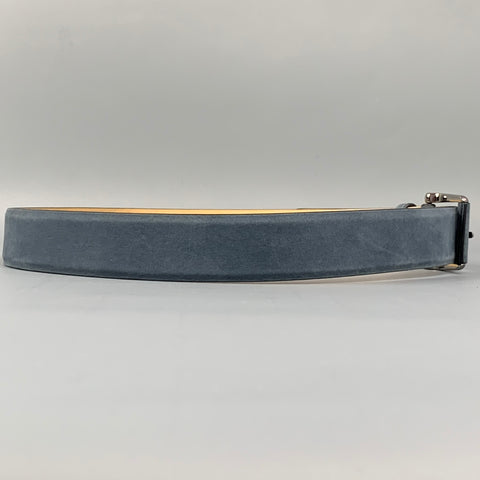 TOD'S Cinturón Ante Azul Talla 36