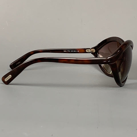 TOM FORD 2009 Tortoise Shell Acrylic Sophia Sunglasses