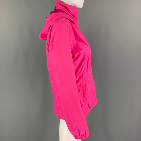 THE NORTH FACE Chaqueta Con Capucha De Nylon Rosa Fucsia Talla S
