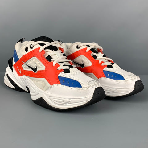 Zapatillas de deporte con cordones de nailon multicolor blanco talla 6,5 ​​de NIKE
