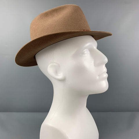 BILTMORE Size 7.5 Khaki Fur Felt Western Hat
