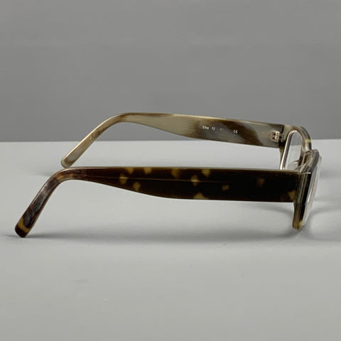 HAMBURG EYEWEAR Lunettes de soleil et lunettes en acétate écaille de tortue marron
