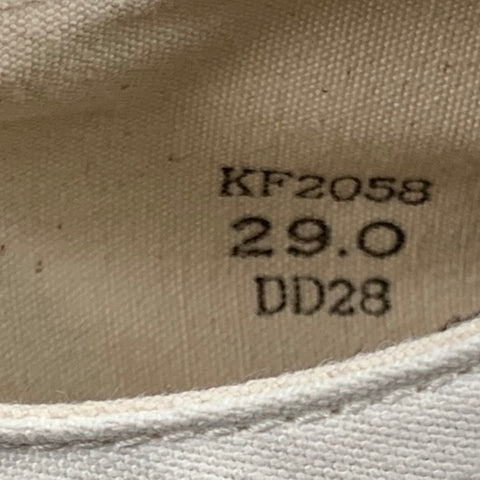 ASAHI Size 10 Tan Canvas Boat Shoe Sneakers