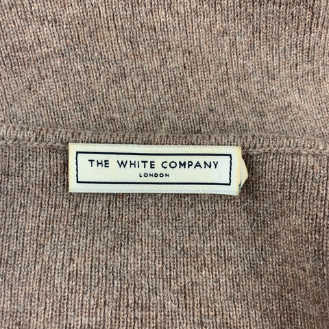 THE WHITE COMAPNY Size L Brown Cashmere Camisole Blouse