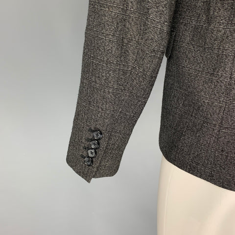 MARC by MARC JACOBS Chest Size M Charcoal Heather Wool Blend Sport Coat