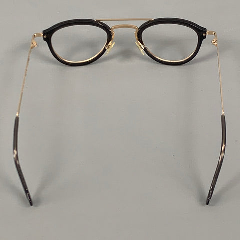 ANNE ET VALENTIN Gold Black Two Tone Titanium Frames