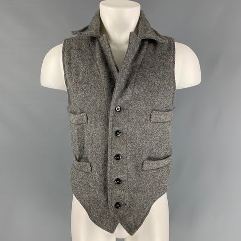 FILSON Chaleco Abotonado Lana Virgen Gris Talla M
