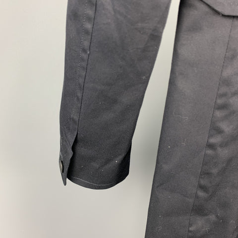 RAG & BONE Size 36 Black Cotton Double Breasted Tails Coat