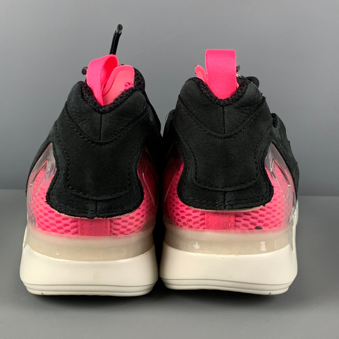 ADIDAS ZX8000 BLUE BOOST Size 10.5 Black Pink Color Block Mixed Materials  Sneakers – Sui Generis Designer Consignment