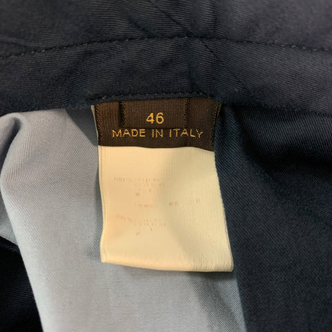 LOUIS VUITTON Size 36 Light Blue Cotton Zip Fly Dress Pants