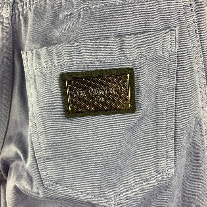 DIRK BIKKEMBERGS Taille 30 Jean double couture violet lavande